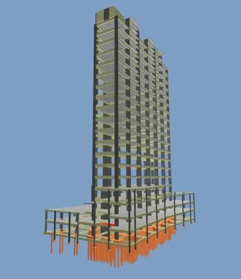 Projeto estrutural 3d